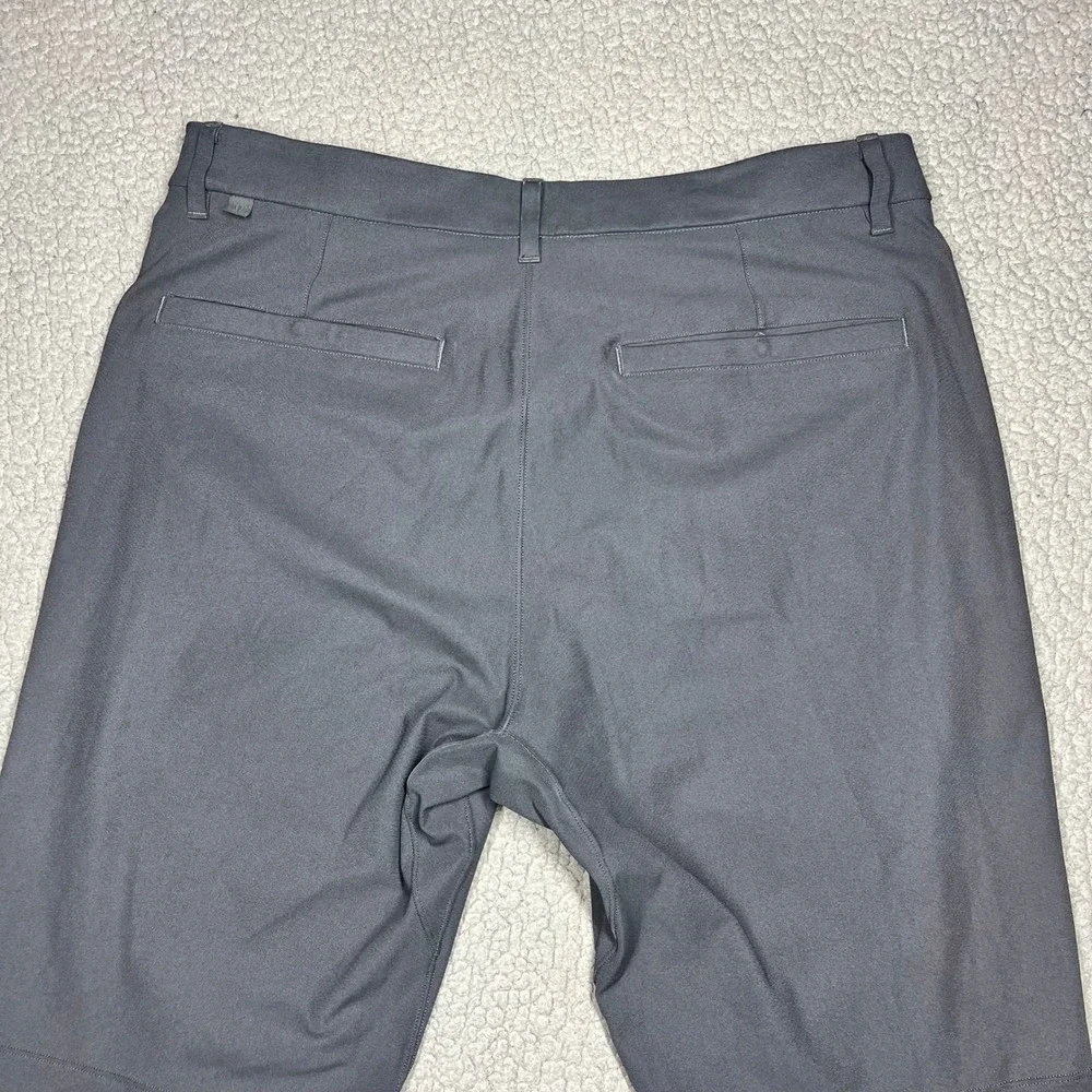 Lululemon Commission Pant Slim Warpstreme 34 Dark Gray Technical Chino 6190